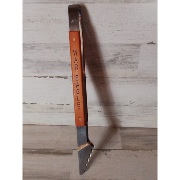 Auburn University War Eagle Grilling Tongs Used - Picture 9 of 16